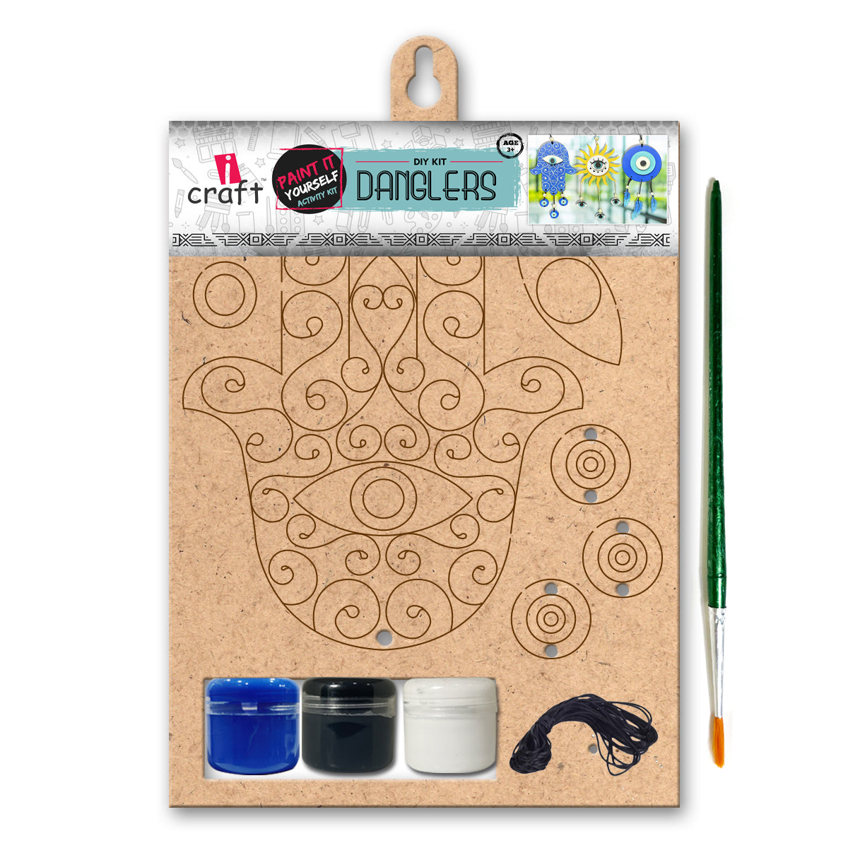Paint Your Own Dangler Kit for Kids | DIY Hanging Decoration Craft Kit | WE 693