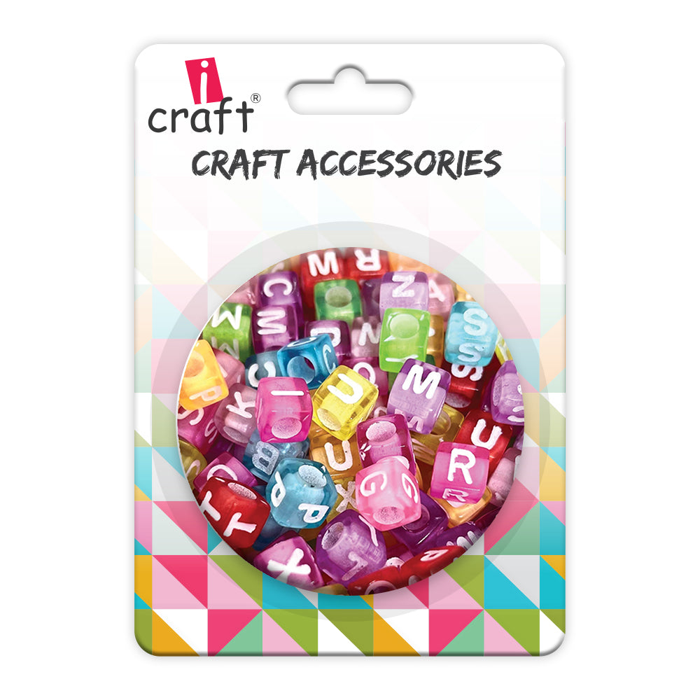 iCraft Accessories Crystal Alphabet Cube