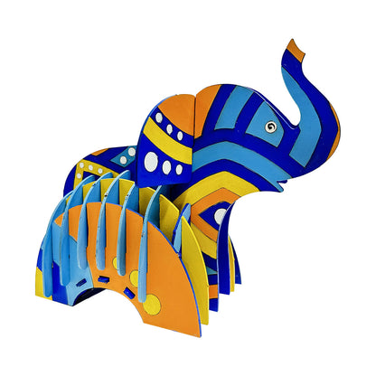 3D Elephant Pen Stand  making Kit for Kids – Creative Painting Craft Kit & Desk Décor