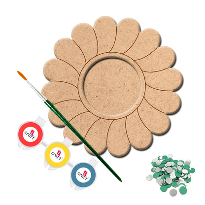 iCraft Diya Platter DIY Kit – Paint & Decorate Festive Home Décor - FB 70