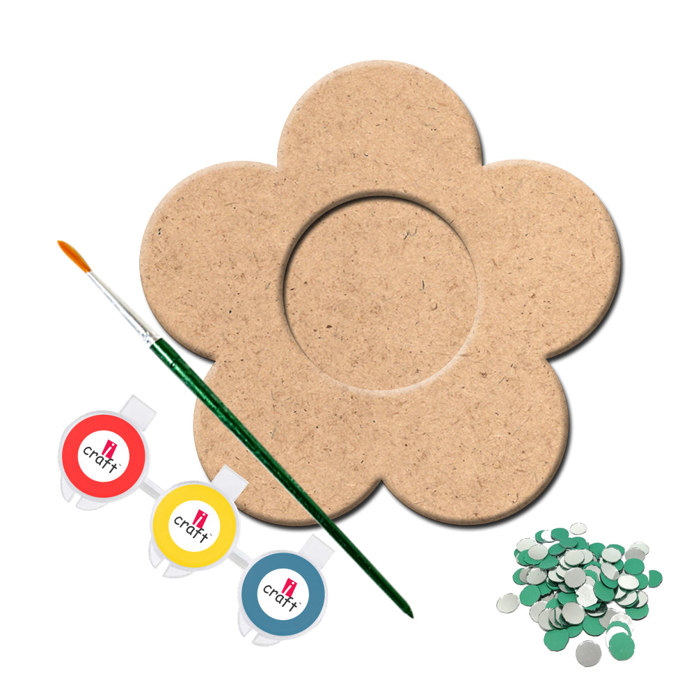 iCraft Diya Platter DIY Kit | Paint Your Own Diwali Decoration – FB74