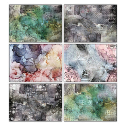 iCraft Vibrant Dreams Patterned Cardstock - 24 pattern sheets (5” x 7”)