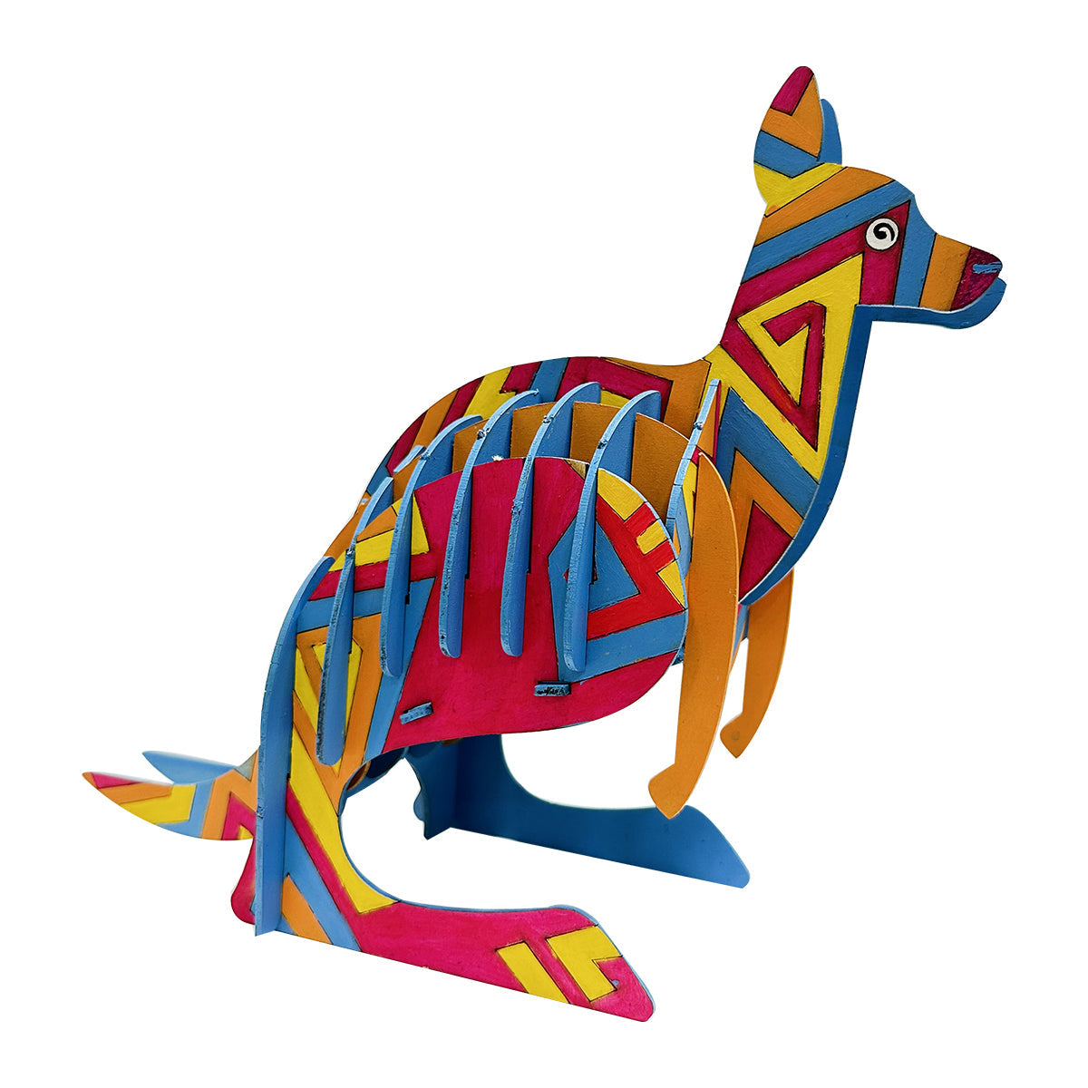 3D Kangaroo Pen Stand making Kit for Kids – Creative Painting Craft Kit & Desk Décor