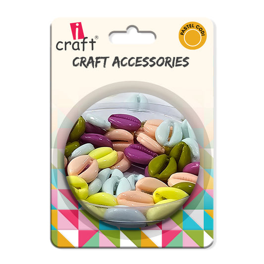 iCraft Accessories- Pastel Cowrie