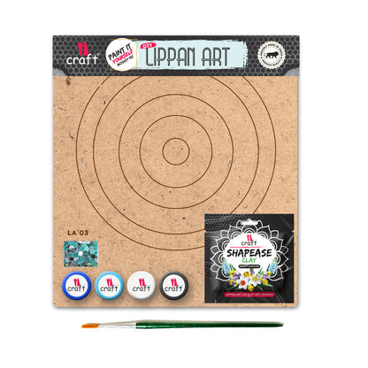 Lippan Mirror Art Kit – Traditional Craft Kit for Adults & Beginners