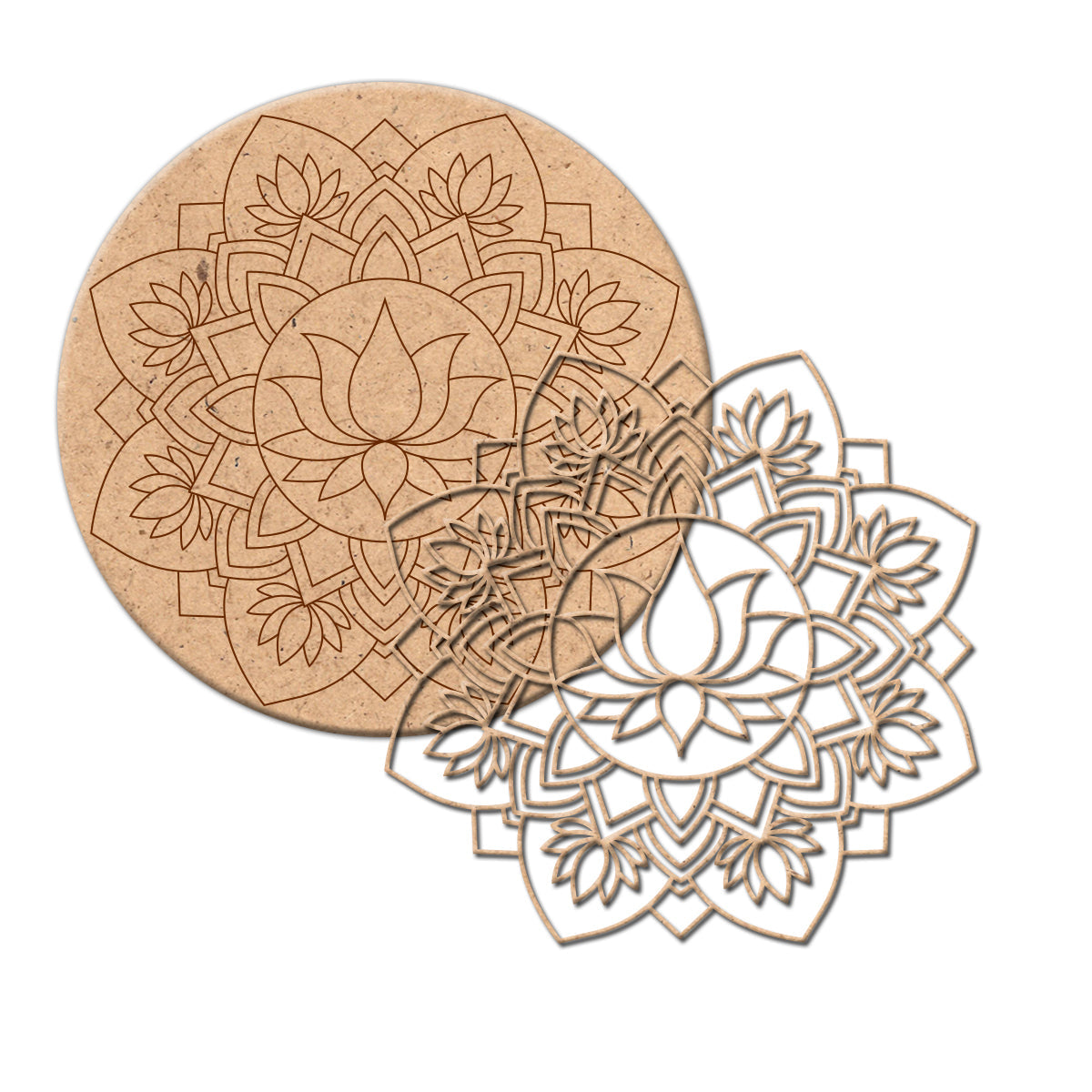 Mandala Art Kit | 10" DIY Painting Craft & Home Décor Kit | MA003