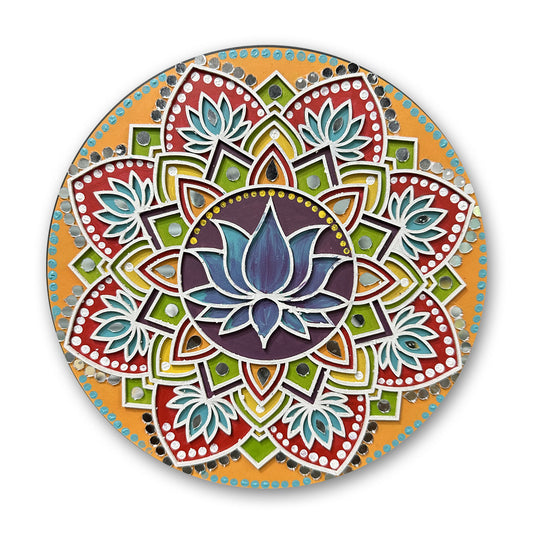 Mandala Art Kit | 10" DIY Painting Craft & Home Décor Kit | MA003