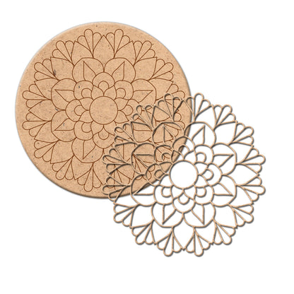 Mandala Art Kit | 10" DIY Painting Craft & Home Décor Kit | MA004