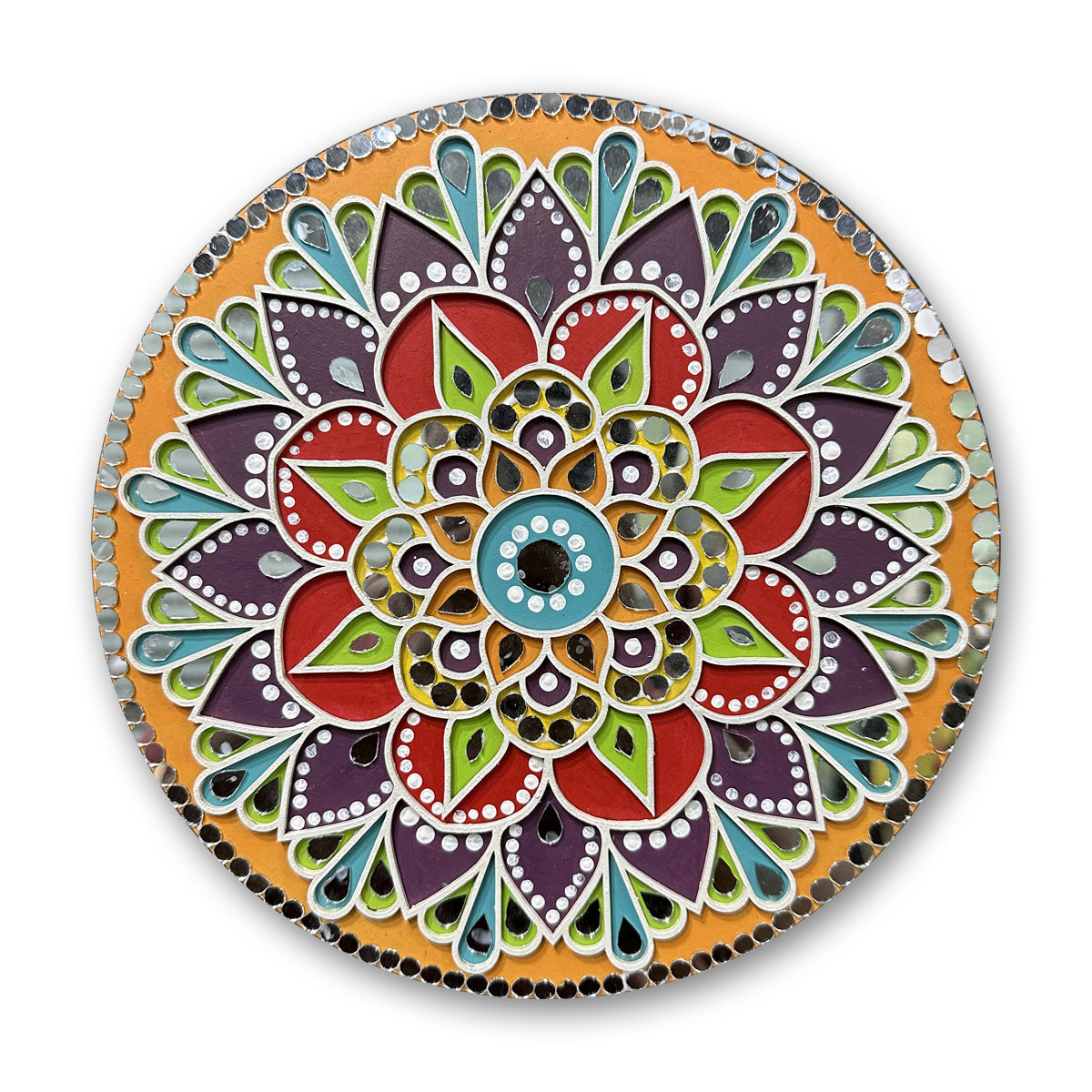 Mandala Art Kit | 10" DIY Painting Craft & Home Décor Kit | MA004