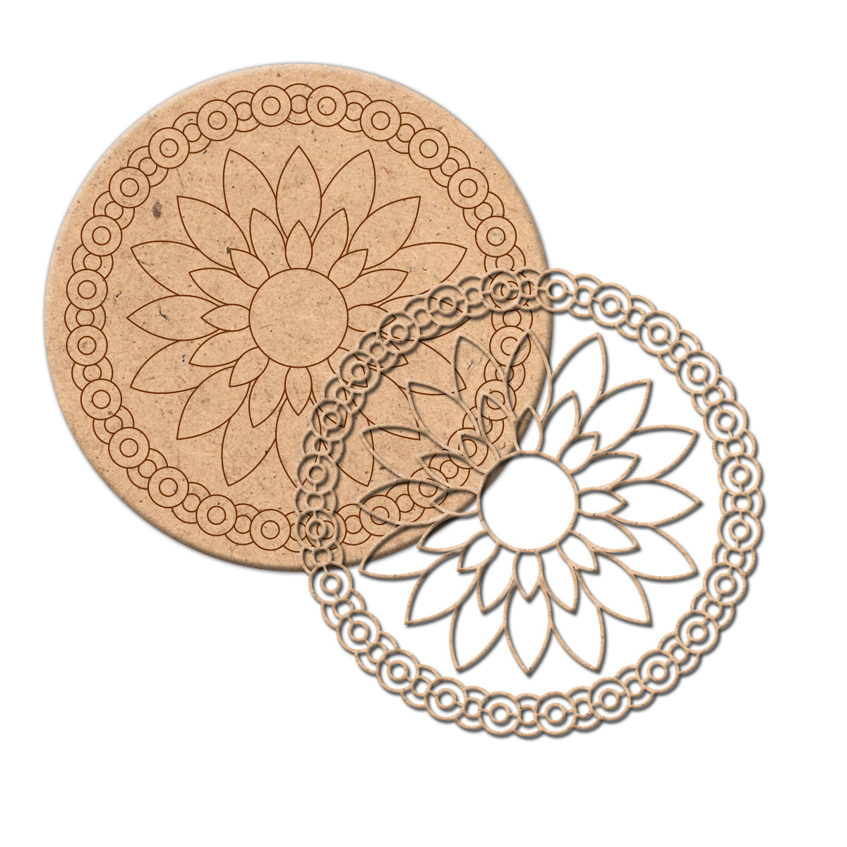 Mandala Art Kit | 10" DIY Painting Craft & Home Décor Kit | MA005