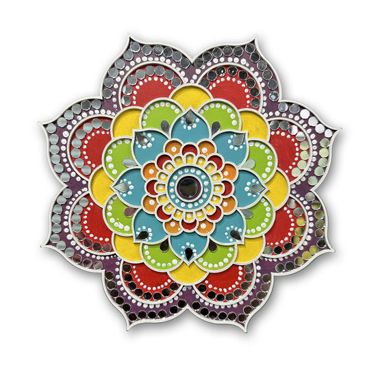 Mandala Art Kit | 10" DIY Painting Craft & Home Décor Kit | MA006