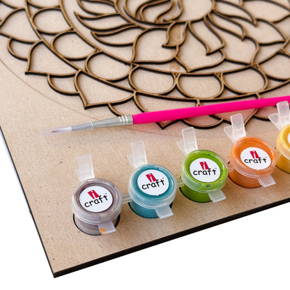 Mandala Art Kit | 10" DIY Painting Craft & Home Décor Kit | MA009