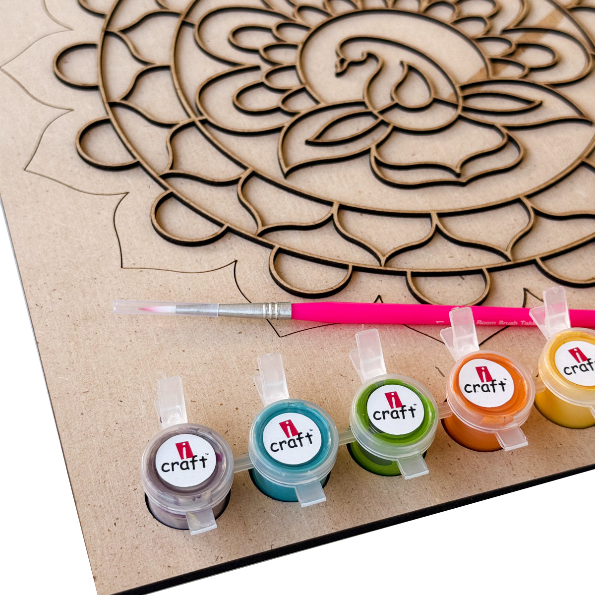 Mandala Art Kit | 10" DIY Painting Craft & Home Décor Kit | MA010