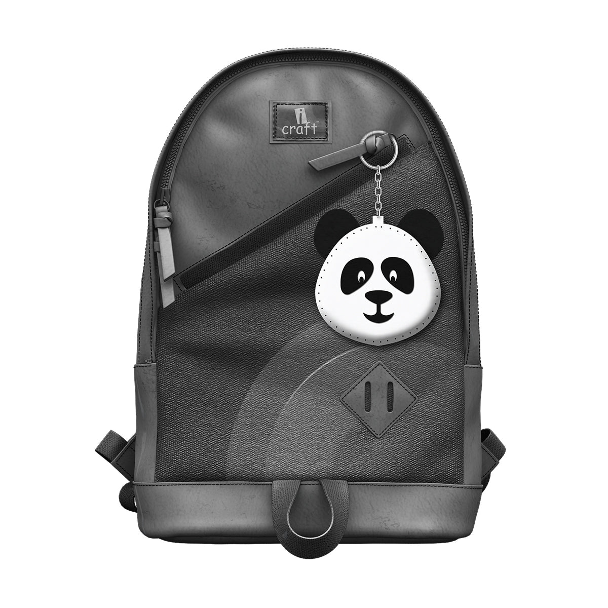Felt Keychain Sewing Kit for Kids | Beginner Felt Craft Kit - Panda