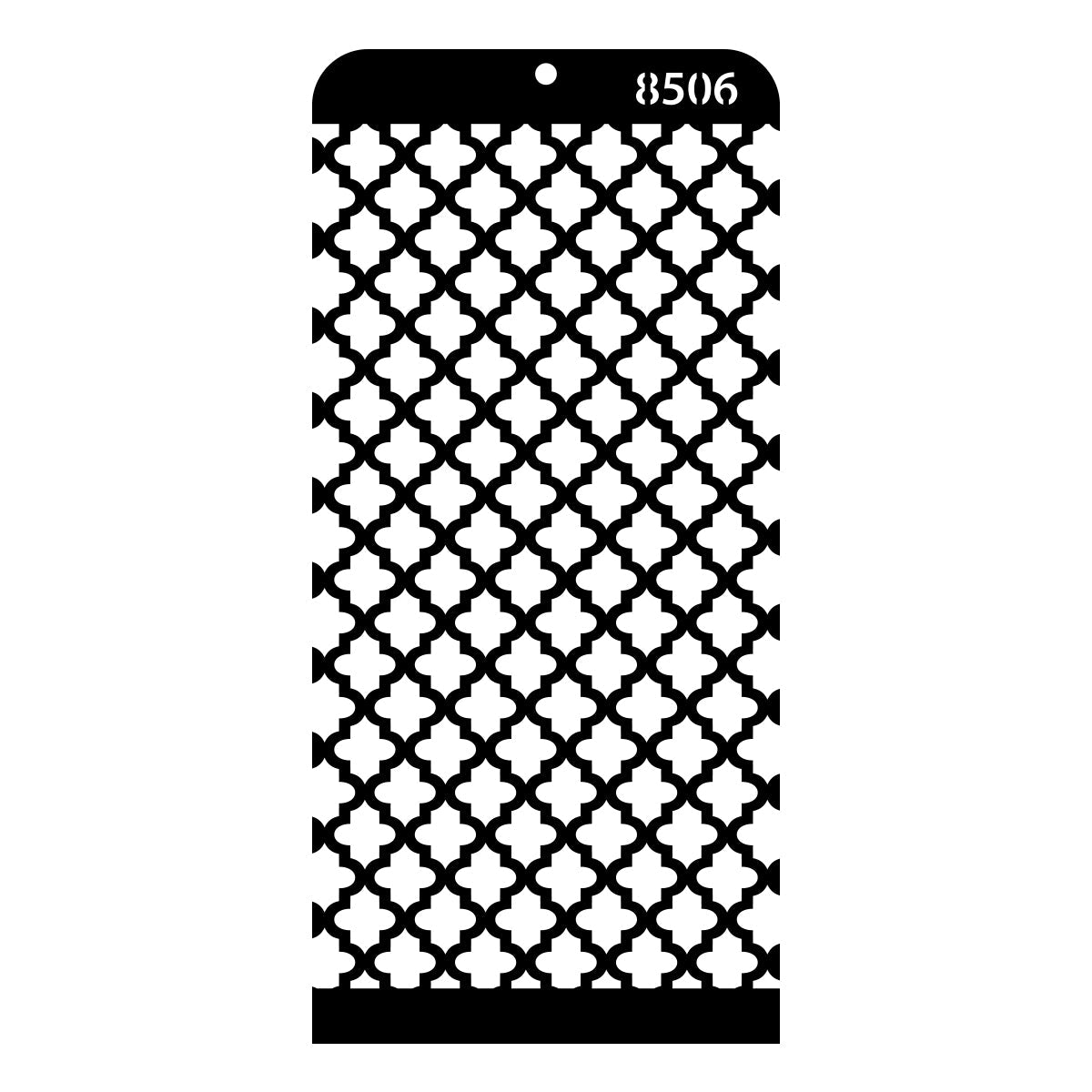 iCraft Multi-Surface Stencils - Perfect for Walls, DIY & Resin Art Projects | Reusable | Layering 4" x 8" Stencil-8506