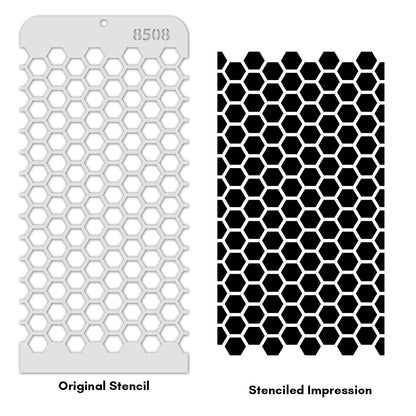 iCraft Multi-Surface Stencils - Perfect for Walls, DIY & Resin Art Projects | Reusable | Layering 4" x 8" Stencil-8508