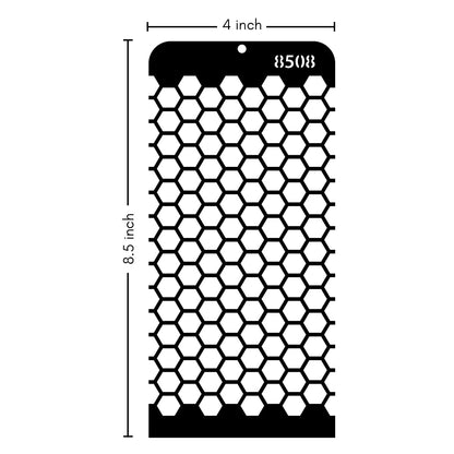 iCraft Multi-Surface Stencils - Perfect for Walls, DIY & Resin Art Projects | Reusable | Layering 4" x 8" Stencil-8508