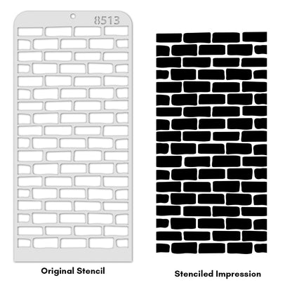 iCraft Multi-Surface Stencils - Perfect for Walls, DIY & Resin Art Projects | Reusable | Layering 4" x 8" Stencil-8513