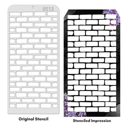 iCraft Multi-Surface Stencils - Perfect for Walls, DIY & Resin Art Projects | Reusable | Layering 4" x 8" Stencil-8513