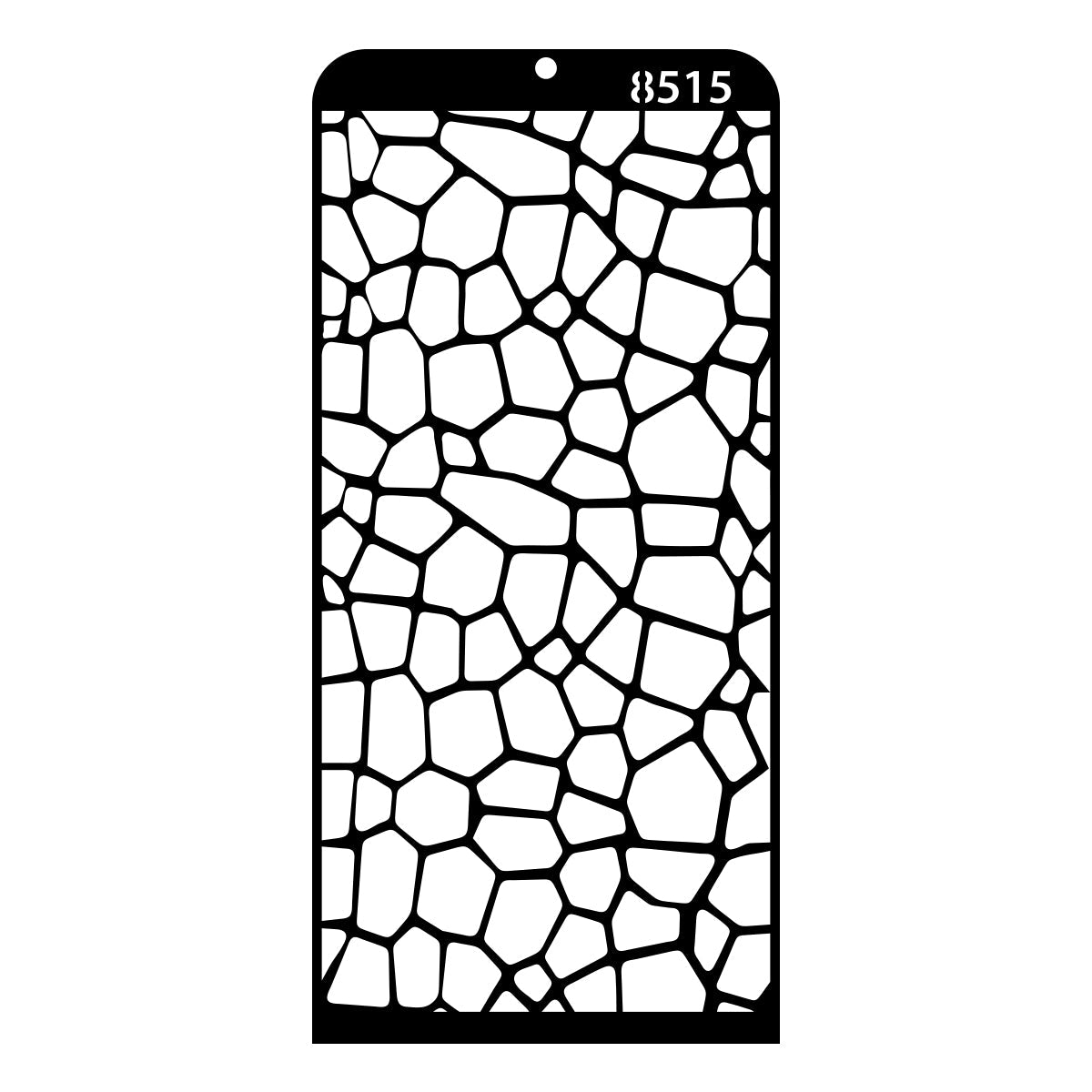 iCraft Multi-Surface Stencils - Perfect for Walls, DIY & Resin Art Projects | Reusable | Layering 4" x 8" Stencil-8515