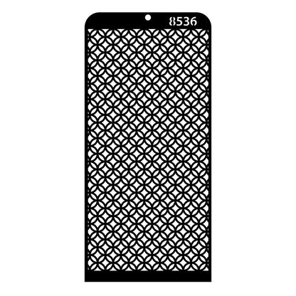 iCraft Multi-Surface Stencils - Perfect for Walls, DIY & Resin Art Projects | Reusable | Layering 4" x 8" Stencil-8536