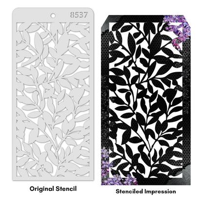 iCraft Multi-Surface Stencils - Perfect for Walls, DIY & Resin Art Projects | Reusable | Layering 4" x 8" Stencil-8537