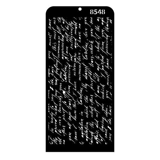 iCraft Multi-Surface Stencils - Perfect for Walls, DIY & Resin Art Projects | Reusable | Layering 4" x 8" Stencil-8548