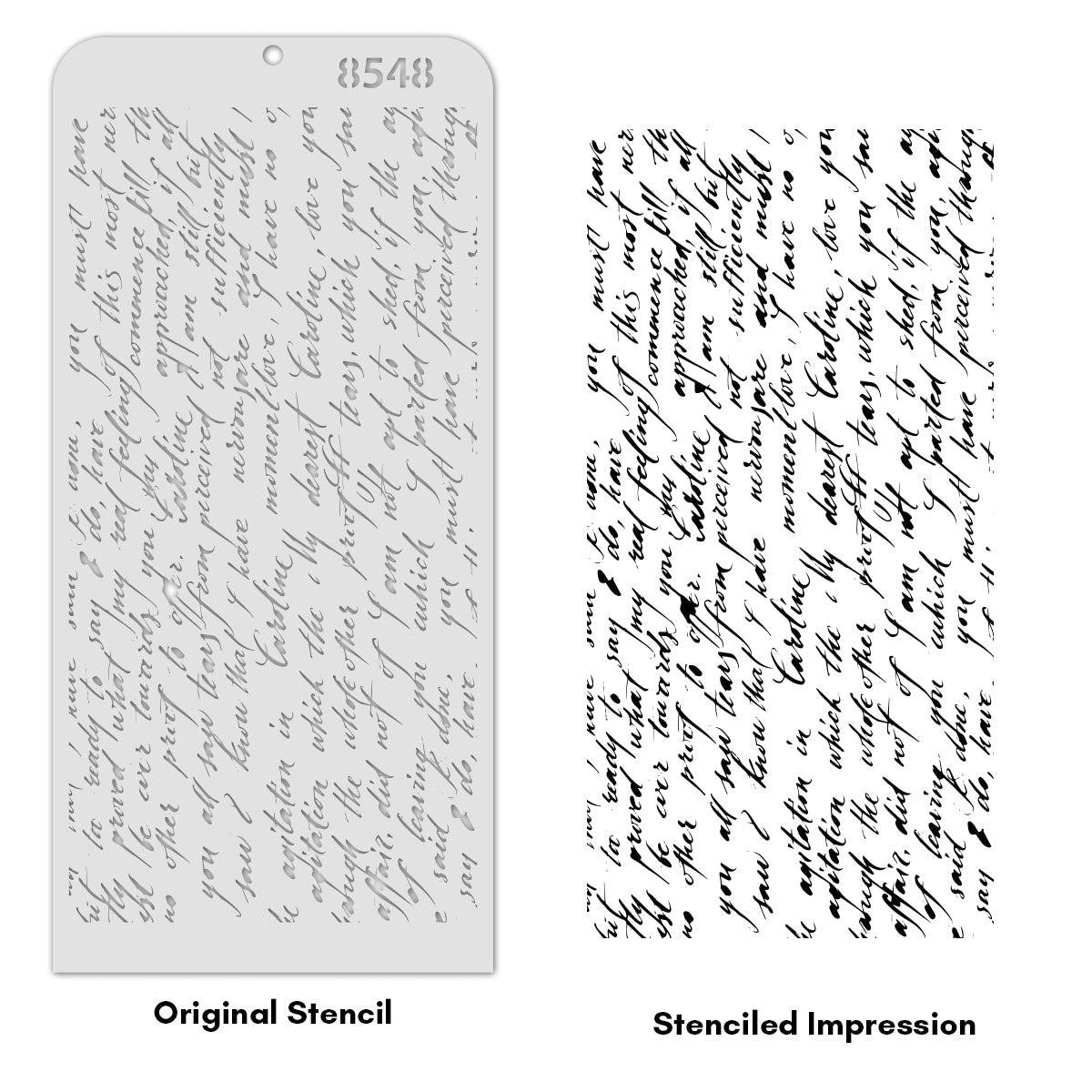 iCraft Multi-Surface Stencils - Perfect for Walls, DIY & Resin Art Projects | Reusable | Layering 4" x 8" Stencil-8548