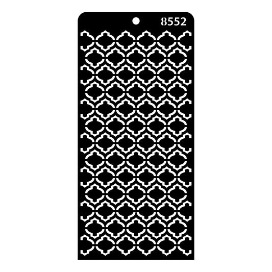 iCraft Multi-Surface Stencils - Perfect for Walls, DIY & Resin Art Projects | Reusable | Layering 4" x 8" Stencil-8552