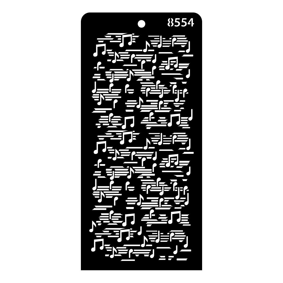 iCraft Multi-Surface Stencils - Perfect for Walls, DIY & Resin Art Projects | Reusable | Layering 4" x 8" Stencil-8554
