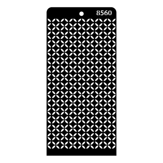 iCraft Multi-Surface Stencils - Perfect for Walls, DIY & Resin Art Projects | Reusable | Layering 4" x 8" Stencil-8560