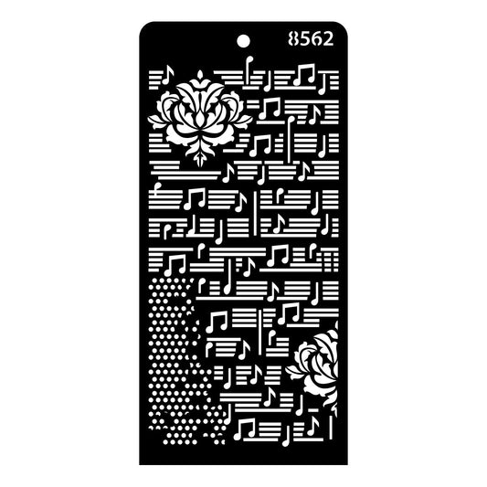 iCraft Multi-Surface Stencils - Perfect for Walls, DIY & Resin Art Projects | Reusable | Layering 4" x 8" Stencil-8562