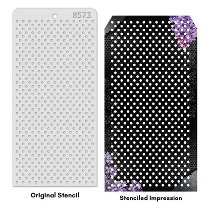iCraft Multi-Surface Stencils - Perfect for Walls, DIY & Resin Art Projects | Reusable | Layering 4" x 8" Stencil-8573