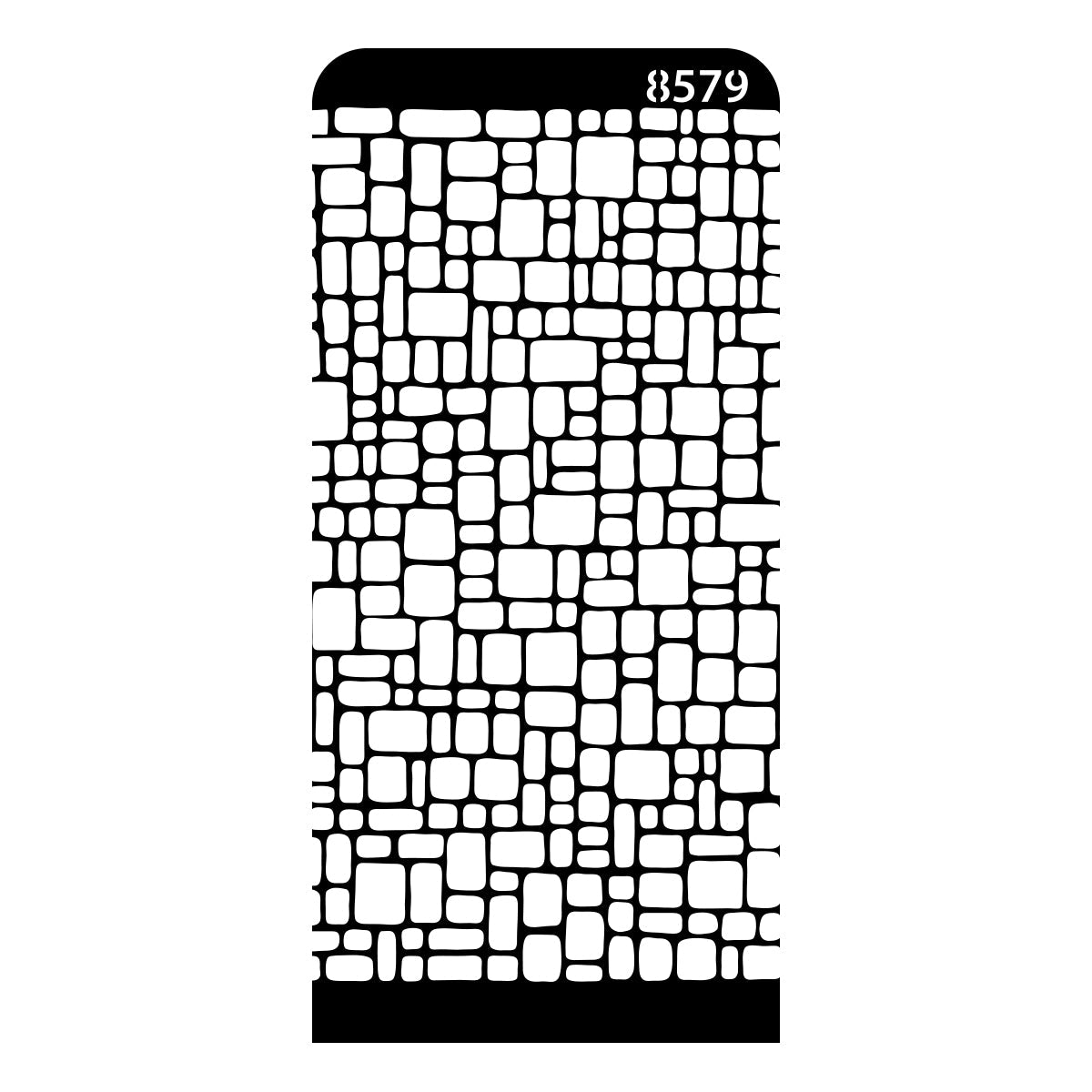 iCraft Multi-Surface Stencils - Perfect for Walls, DIY & Resin Art Projects | Reusable | Layering 4" x 8" Stencil-8579