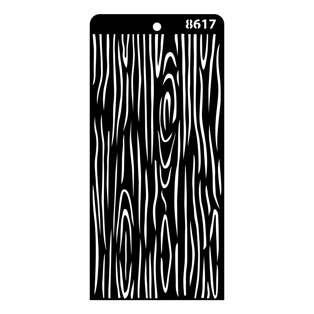 iCraft Multi-Surface Stencils - Perfect for Walls, DIY & Resin Art Projects | Reusable | Layering 4" x 8" Stencil-8617