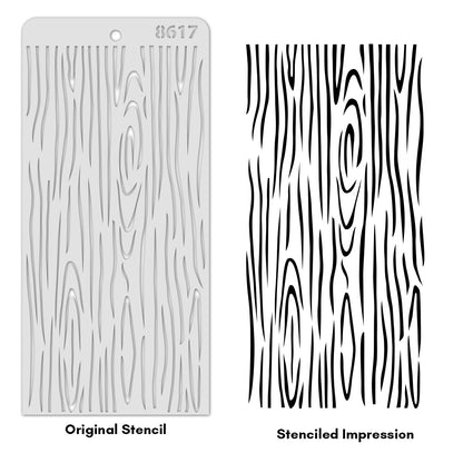 iCraft Multi-Surface Stencils - Perfect for Walls, DIY & Resin Art Projects | Reusable | Layering 4" x 8" Stencil-8617