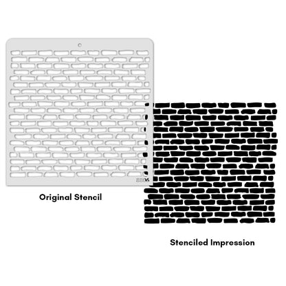 iCraft Multi-Surface Stencils - Perfect for Walls, DIY & Resin Art Projects | Reusable |12" x 12" Stencil-8806