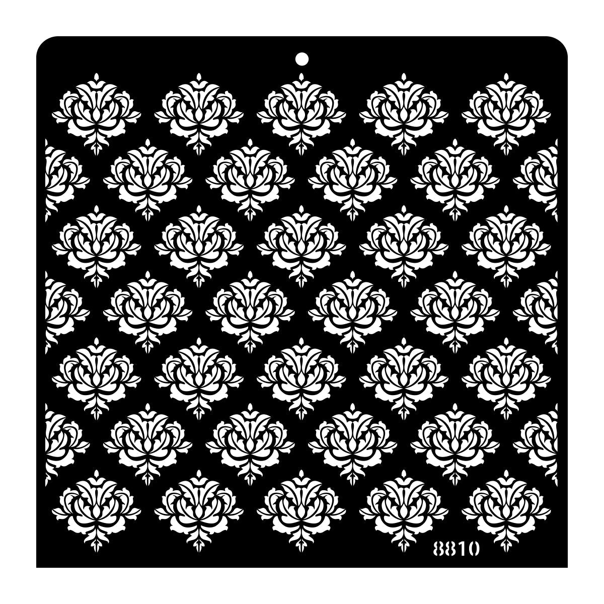 iCraft Multi-Surface Stencils - Perfect for Walls, DIY & Resin Art Projects | Reusable |12" x 12" Stencil-8810