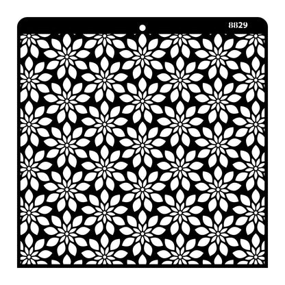 iCraft Multi-Surface Stencils - Perfect for Walls, DIY & Resin Art Projects | Reusable |12" x 12" Stencil-8829