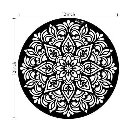 iCraft Multi-Surface Stencils - Perfect for Walls, DIY & Resin Art Projects | Reusable |12" x 12" Stencil-8837