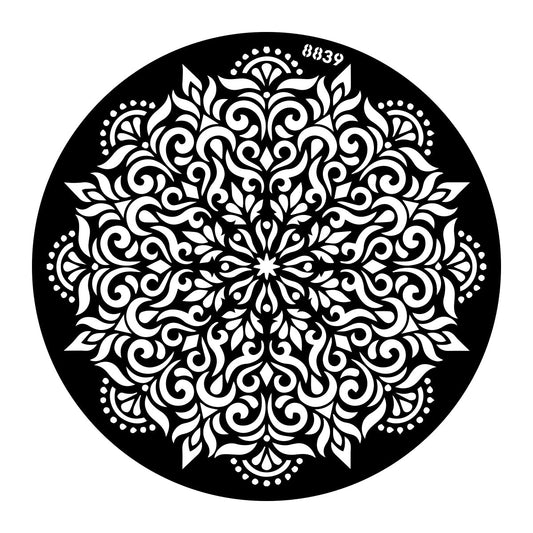 iCraft Multi-Surface Stencils - Perfect for Walls, DIY & Resin Art Projects | Reusable |12" x 12" Stencil-8839