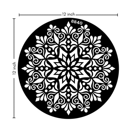 iCraft Multi-Surface Stencils - Perfect for Walls, DIY & Resin Art Projects | Reusable |12" x 12" Stencil-8840