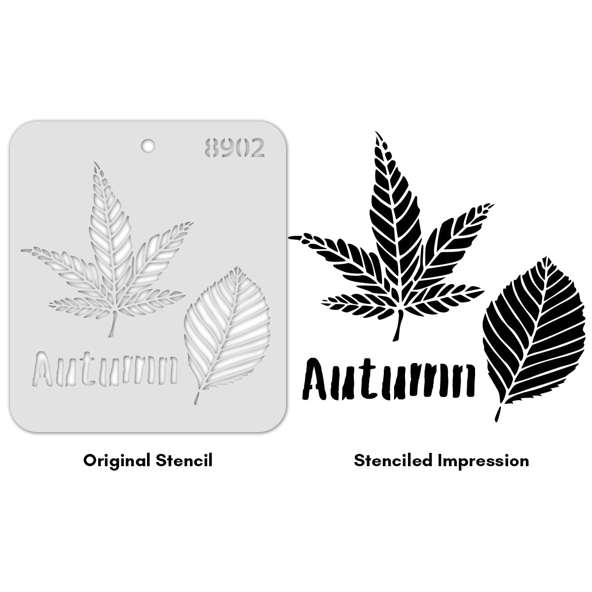 iCraft Multi-Surface Stencils - Perfect for Walls, DIY & Resin Art Projects | Reusable |Mini Stencil 4"x 4"-8902