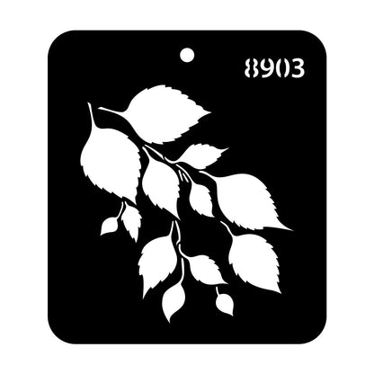 iCraft Multi-Surface Stencils - Perfect for Walls, DIY & Resin Art Projects | Reusable |Mini Stencil 4"x 4"-8903