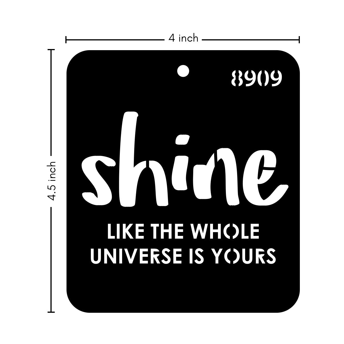 iCraft Multi-Surface Stencils - Perfect for Walls, DIY & Resin Art Projects | Reusable |Mini Stencil 4"x 4"-8909