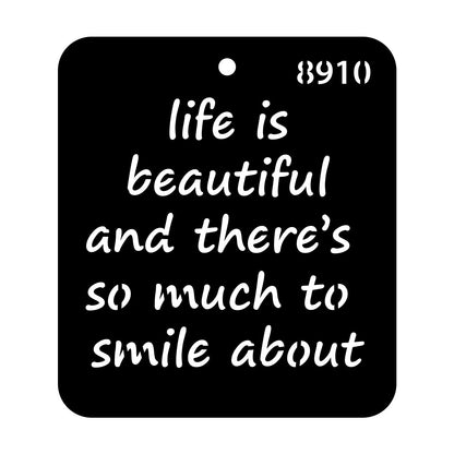 iCraft Multi-Surface Stencils - Perfect for Walls, DIY & Resin Art Projects | Reusable |Mini Stencil 4"x 4"-8910
