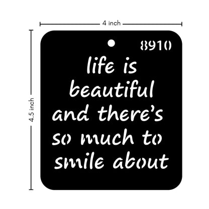 iCraft Multi-Surface Stencils - Perfect for Walls, DIY & Resin Art Projects | Reusable |Mini Stencil 4"x 4"-8910