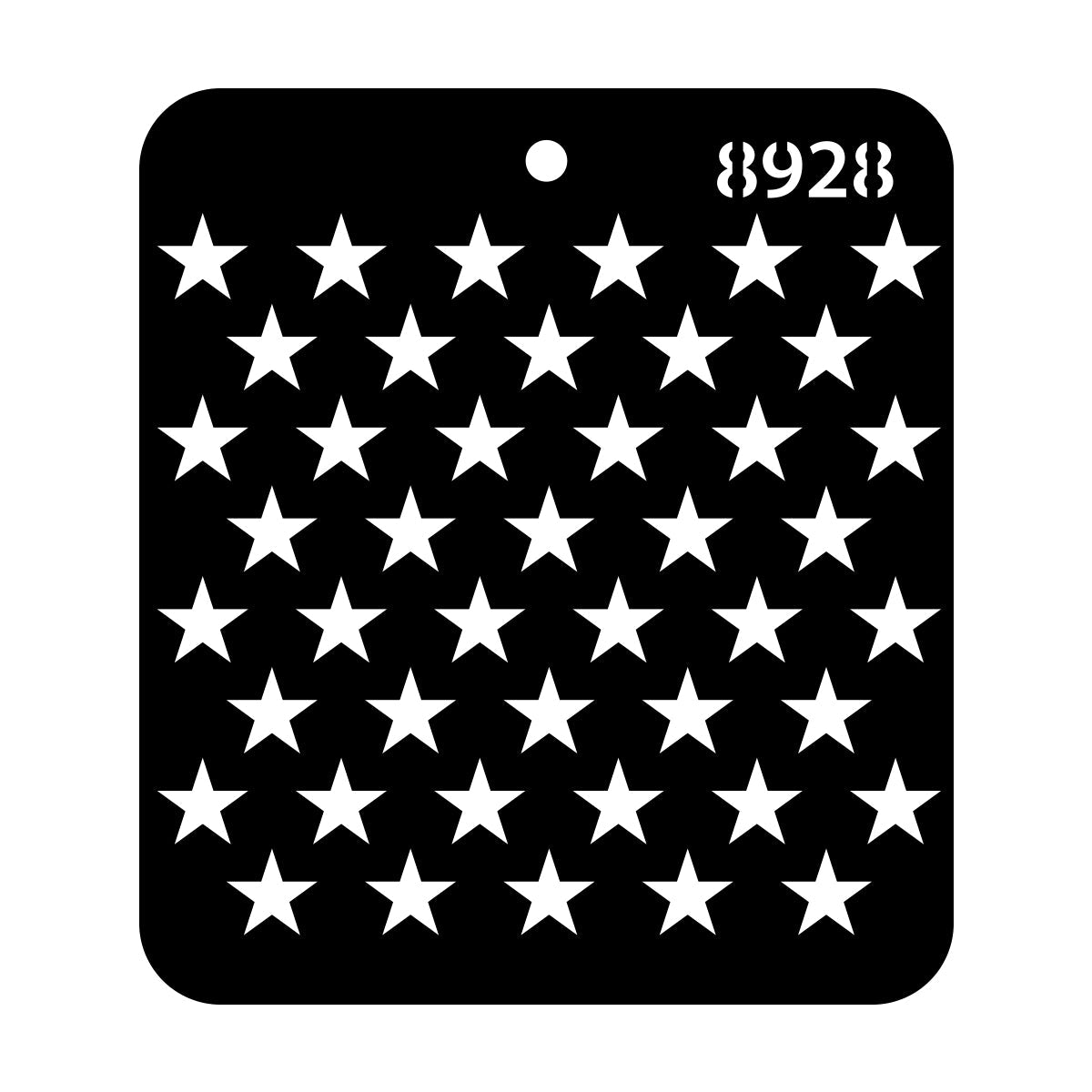 iCraft Multi-Surface Stencils - Perfect for Walls, DIY & Resin Art Projects | Reusable |Mini Stencil 4"x 4"-8928