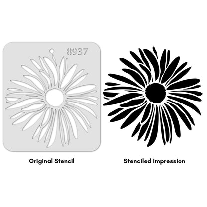 iCraft Multi-Surface Stencils - Perfect for Walls, DIY & Resin Art Projects | Reusable |Mini Stencil 4"x 4"-8937