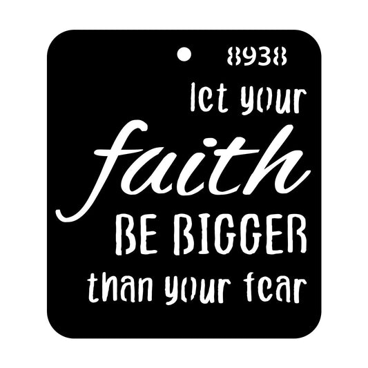 iCraft Multi-Surface Stencils - Perfect for Walls, DIY & Resin Art Projects | Reusable |Mini Stencil 4"x 4"-8938